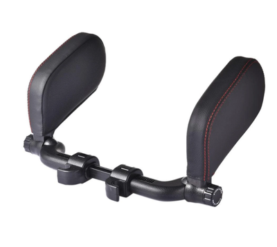 Almohada Cervical Ajustable para Auto - Soporte Ergonómico de Cuero para Viajes - Image 10