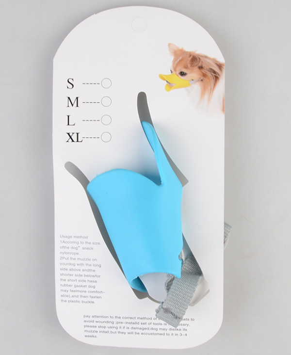 Protector de Hocico de Silicona para Perros