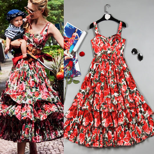Vestido Camiseta Multicapa de Corte Elegante