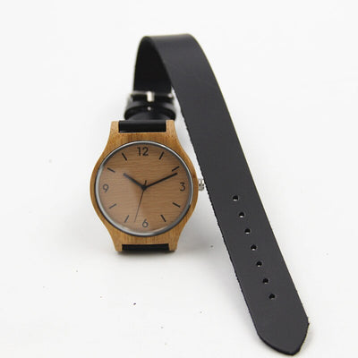 Reloj de Bambú Retro para Mujer - Diseño Natural y Sostenible - Image 5