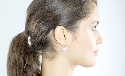 Aretes de Plata Esterlina 925 Gato con Estrella - Diseño Femenino Elegante - Image 2