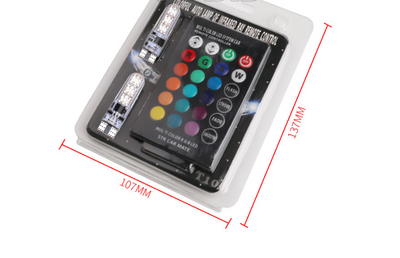 Luces LED RGB para Matrícula de Auto - 5050 6SMD Coloridas con Efecto Destello - Image 5