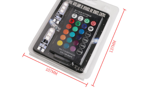 Luces LED RGB para Matrícula de Auto - 5050 6SMD Coloridas con Efecto Destello - Image 5