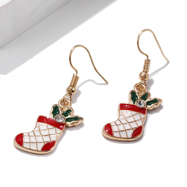 Aretes Navideños Elegantes