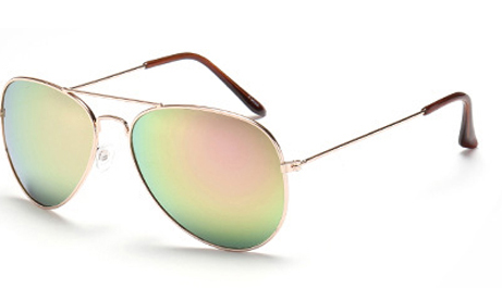 Gafas de Sol Vintage con Lentes Espejadas Tendencia - Image 7