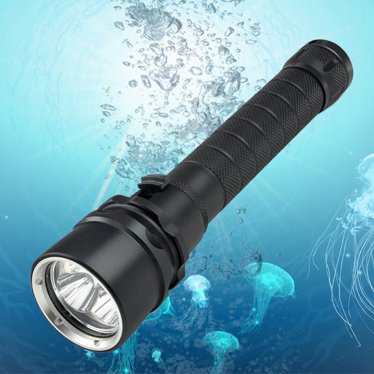 Linterna de Buceo Profesional Recargable - Aluminio Resistente y Luz Potente - Image 6
