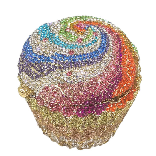 Bolso de Cena Metálico con Diamantes - Image 14