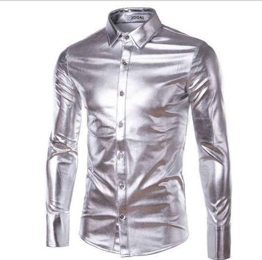 Camisa Negra Brillante - Image 7
