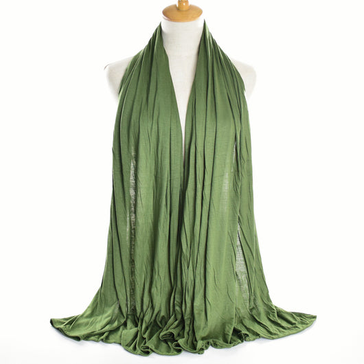 Foulard de Algodón Mercerizado Monocromático - Image 34