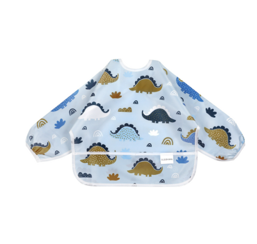 Babero Impermeable con Bolsillo Recolector para Bebés - Image 8