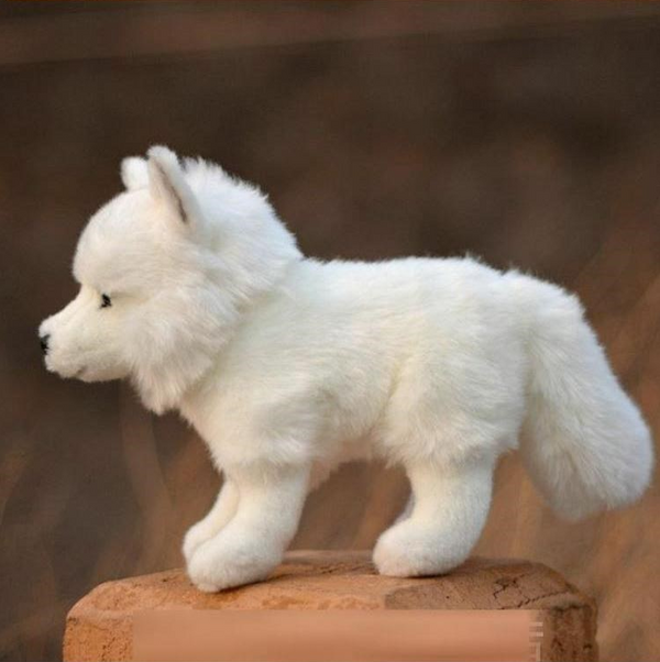 Peluche Zorro Ártico Realista - Image 12