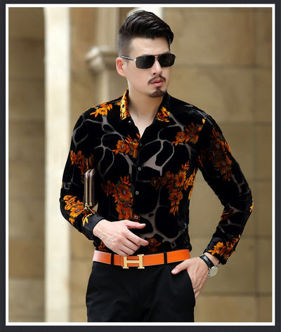Camisa Manga Larga Slim Fit Elegante para Hombre - Image 4