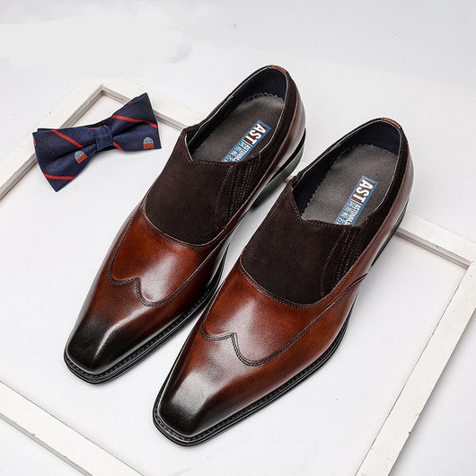 Zapatos de Cuero para Hombre Elegancia Ejecutiva Punta Fina - Image 6