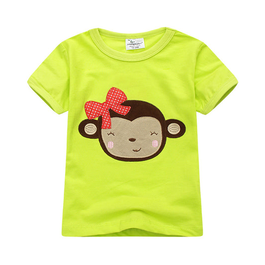 Camiseta Infantil de Manga Corta - Confort y Estilo para Niños