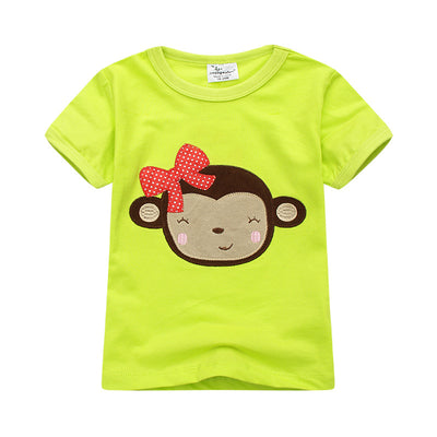 Camiseta Infantil de Manga Corta - Confort y Estilo para Niños