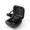 LED Digital Display Inalámbrico Headset Negro Digital Display