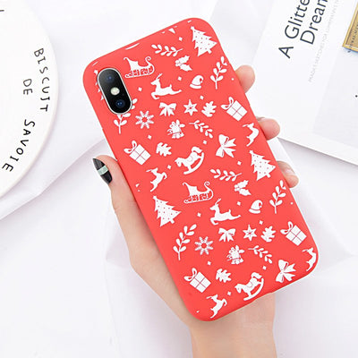 Funda Navideña para iPhone - Diseño Santa Claus y Reno - Image 9