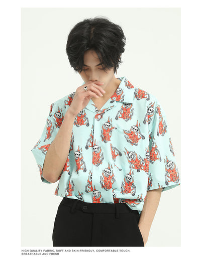 Playera con Estampado de Calavera - Image 6