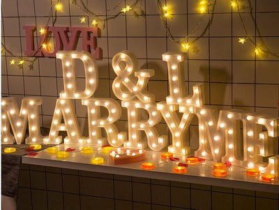 Letras LED Luminosas para Decoración del Hogar - Image 18