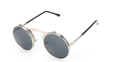 Gafas de Sol Steampunk Vintage Abatibles con Protección UV - Marco Metal Unisex - Image 6