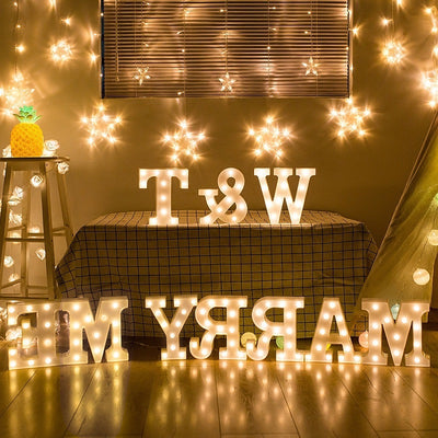 Letras LED Luminosas para Decoración del Hogar - Image 13