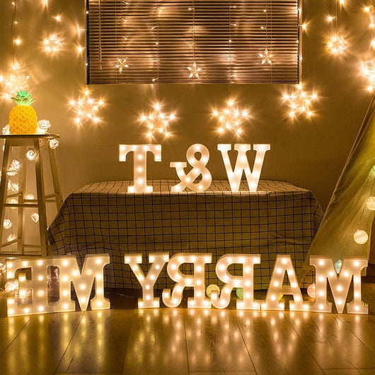 Letras LED Luminosas para Decoración del Hogar - Image 13