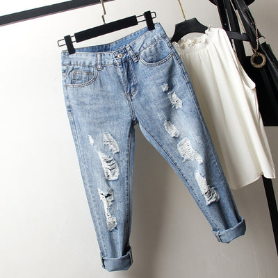 Jeans Oversized Rotos para Mujer - Image 18
