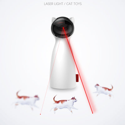 Juguete Láser Automático Inteligente para Gatos - Ejercicio y Entretenimiento
