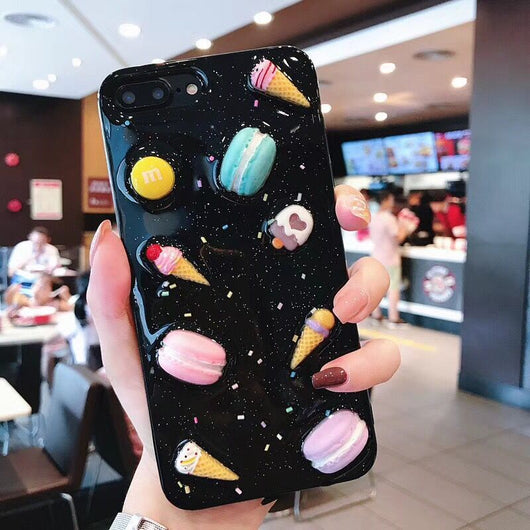 Funda Protectora Antigolpes con Diseño Macaron 6S - Estilo Creativo y Seguridad - Image 3