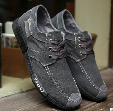 Zapatos de Lona Tradicionales Chinos para Hombre - Suela Blanda y Cómoda - Image 6