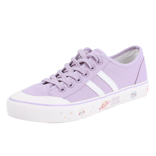 Zapatillas de Lona Bajas Estampado Cielo Estrellado - Versátiles y Modernas