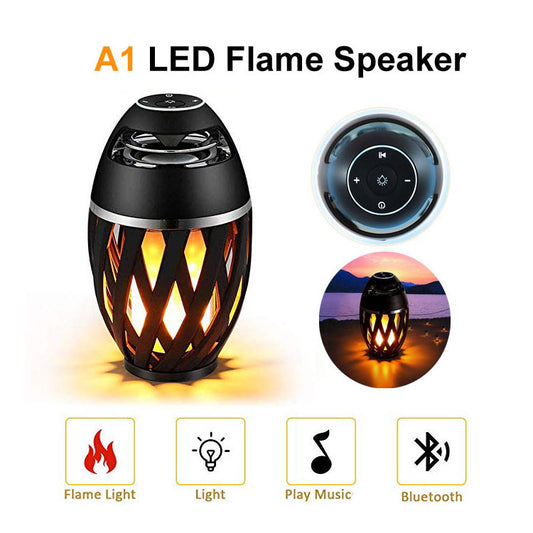 Parlante Bluetooth Decorativo con Diseño Flama Voladora