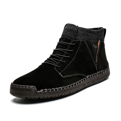 Zapatos Artesanales Talla 48 de Algodón para Hombre - Comodidad Oversized - Image 6