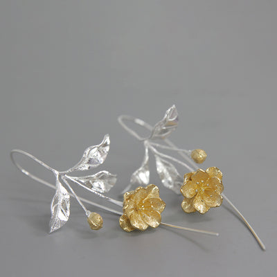Aretes de Flor de Begonia - Image 2