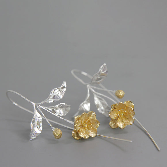 Aretes de Flor de Begonia