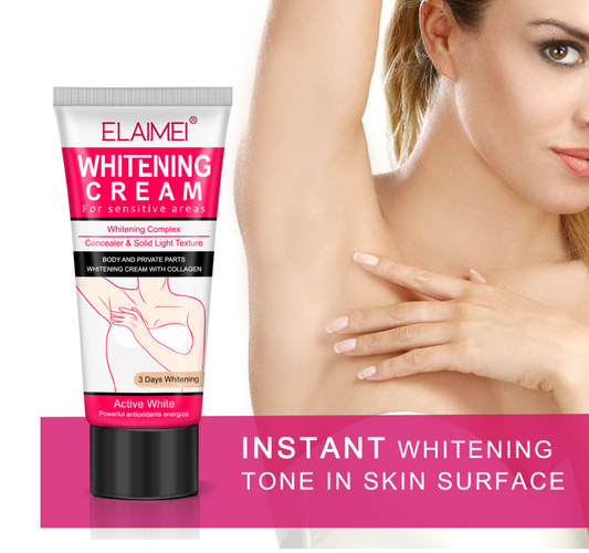 Crema Blanqueadora His Majesty - Tratamiento Integral para Cuerpo y Piernas