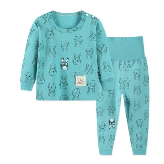 Pijama de Algodón Noah Bebé con Manga Larga - Image 2