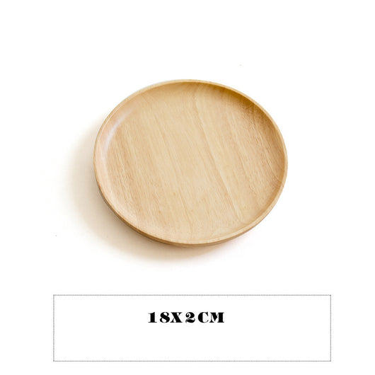 Bandeja Redonda de Madera Estilo Japonés - Image 14