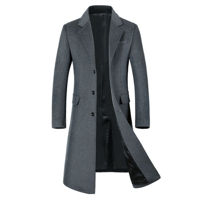 Abrigo de Lana para Hombre - Otoño e Invierno - Image 7