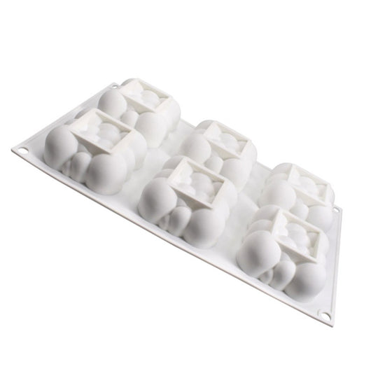 Molde de Silicona para Tartas Nube de 6 Cavidades - Image 4