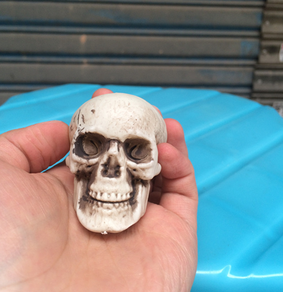 Calavera de Terror Miniatura 5cm - Decoración para Casas Embrujadas