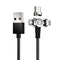 Three In One Magnetic Charging Cable Negro 1 3 Heads