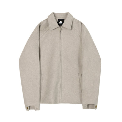 Chaqueta Corta de Lana para Hombre - Estilo Casual Elegante - Image 5