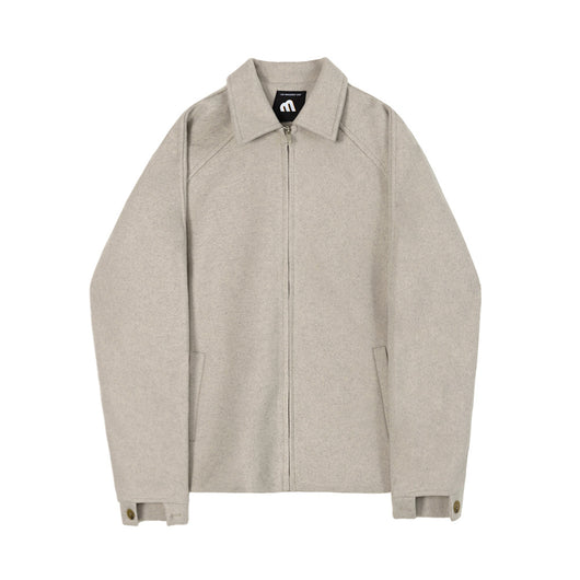 Chaqueta Corta de Lana para Hombre - Estilo Casual Elegante - Image 5