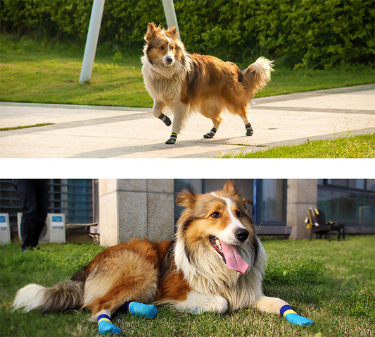 Botas Impermeables para Perros Grandes - Protector de Patas Antideslizante - Image 2