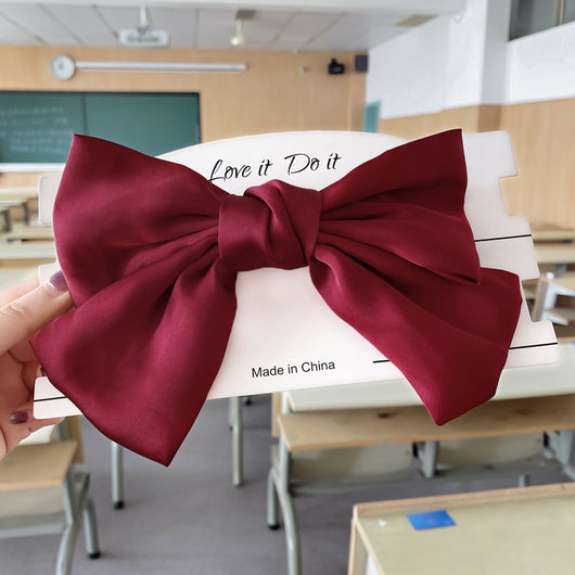 Moño Grande Elástico para Cabello - Accesorio Trendy Net Red