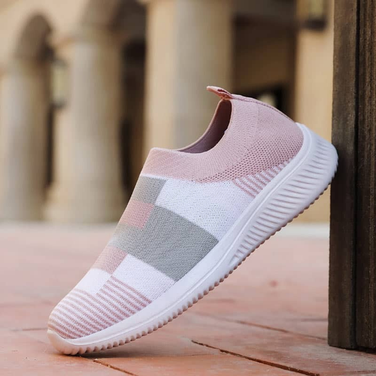 Zapatillas Deportivas Coreanas Talla Grande Tejido Volador Casual - Image 16