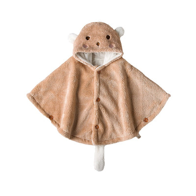 Capa Acolchada de Lana de Cordero para Niños - Diseño Adorable y Cálido - Image 2