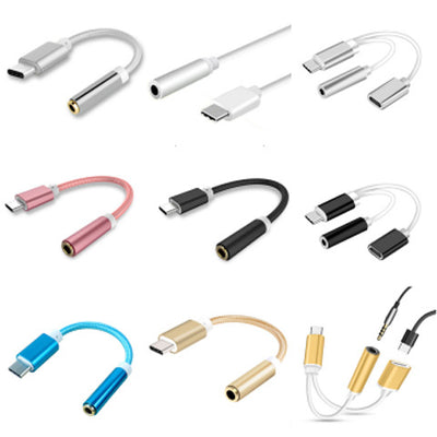 Adaptador USB-C a Jack 3.5mm para Auriculares
