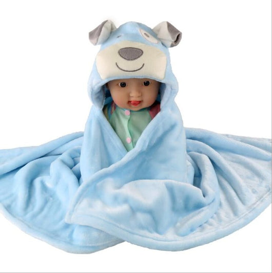 Bata de baño con capucha para bebé - Toalla frotada suave y cálida - Image 34